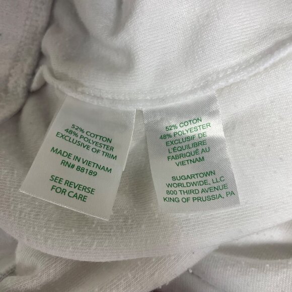 Lilly Pulitzer Kylar Terry Cloth Shorts White Sz SM Beach Resort Coverup - Picture 6 of 8